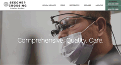 Desktop Screenshot of beechercrossingdentalgroup.com